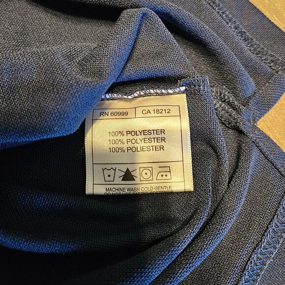 Men's St. Louis Cardinals Polo Shirt Size XL Blue Embroidered Logo MLB Baseball - Picture 9 of 10